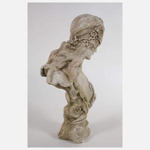 Gartenbüste Jugendstil