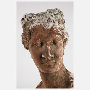 Gartenfigur Steinguss