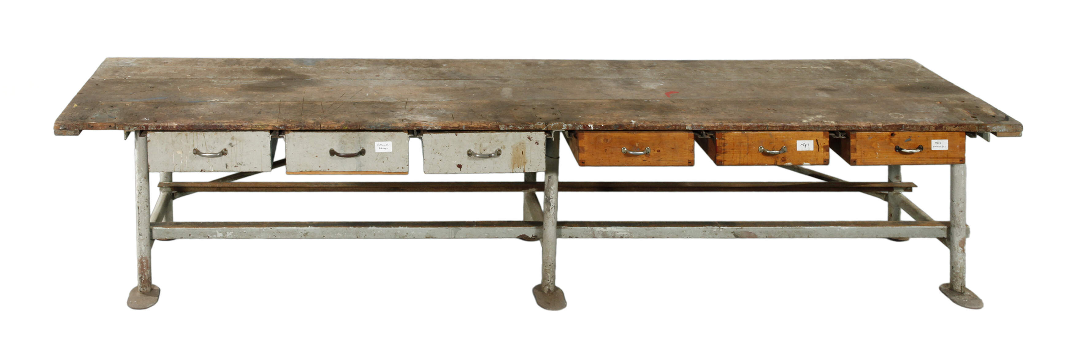 Übergroßer Werktisch