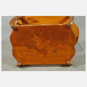 Intarsierter Beistelltisch