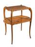 Intarsierter Beistelltisch