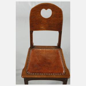 Satz von acht Stühlen Richard Riemerschmid