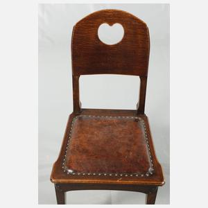 Satz von acht Stühlen Richard Riemerschmid