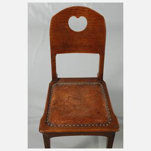 Satz von acht Stühlen Richard Riemerschmid