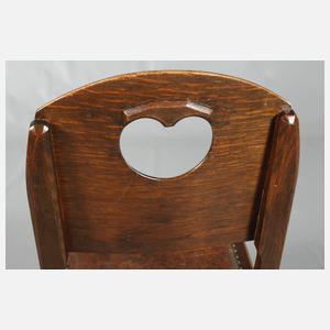 Satz von acht Stühlen Richard Riemerschmid