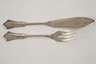 Silber Fischbesteck Hugo Leven