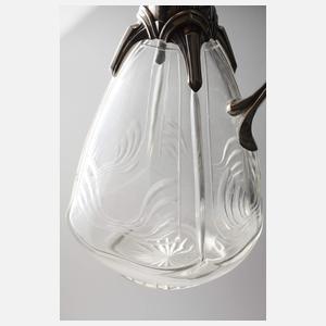 Andenkenkaraffe mit Silbermontierung