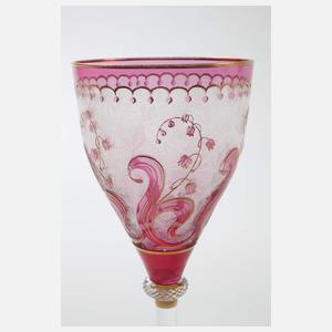 Saint-Louis drei Weingläser