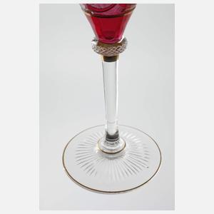 Saint-Louis drei Weingläser