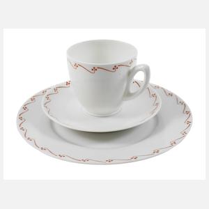 Bauscher Weiden Gedeck Künstlerkolonie Darmstadt