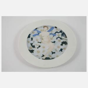 Meissen Bildteller Nymphenmotiv