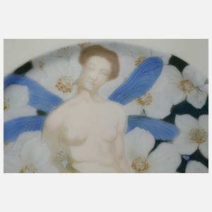 Meissen Bildteller Nymphenmotiv