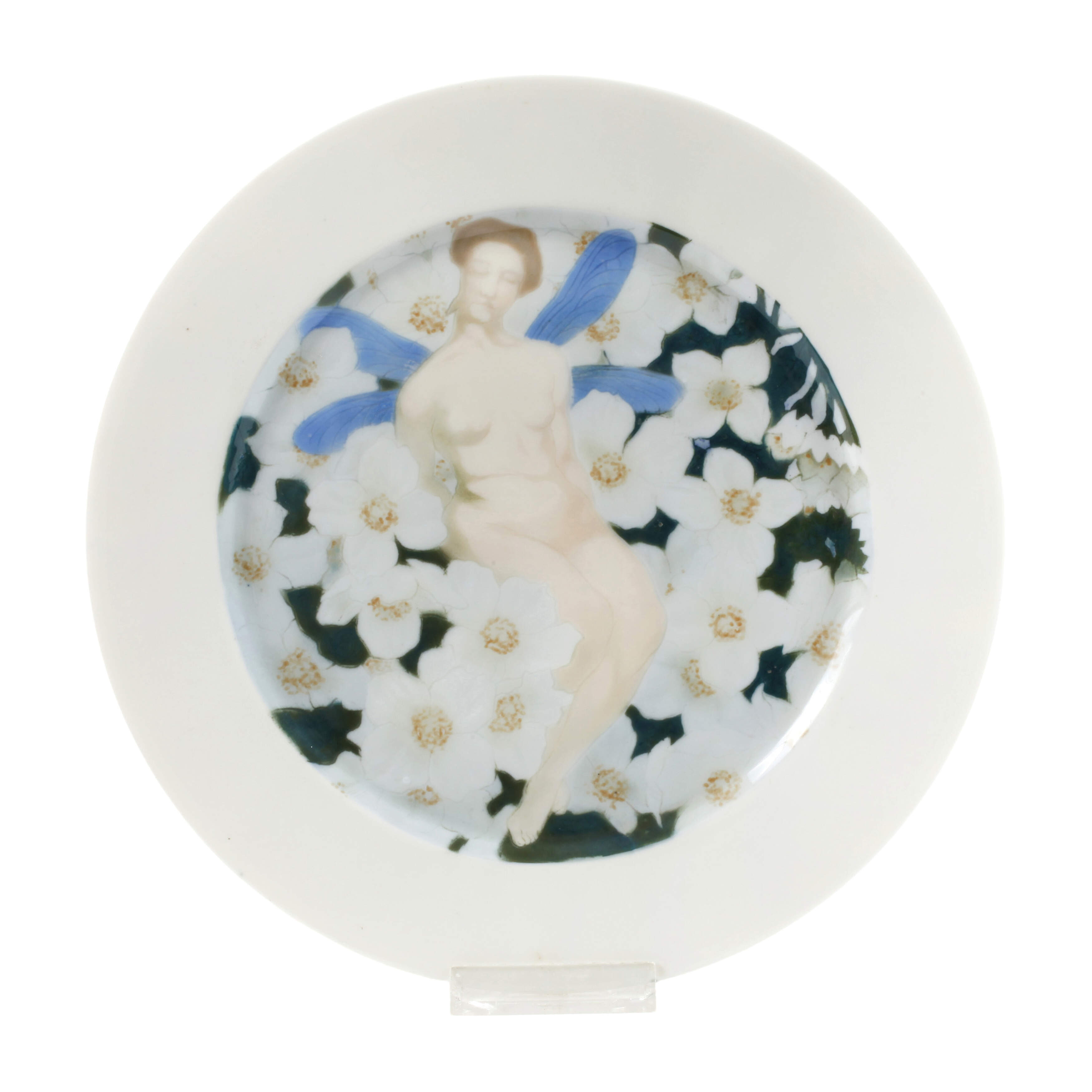 Meissen Bildteller Nymphenmotiv