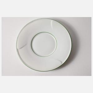 Meissen Kaffeetasse mit Untertasse "Peitschenhieb"