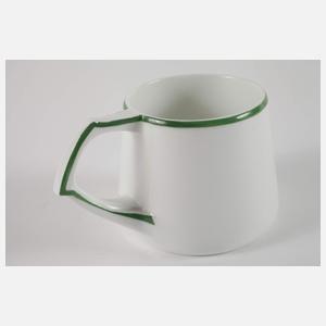 Meissen Kaffeetasse mit Untertasse "Peitschenhieb"
