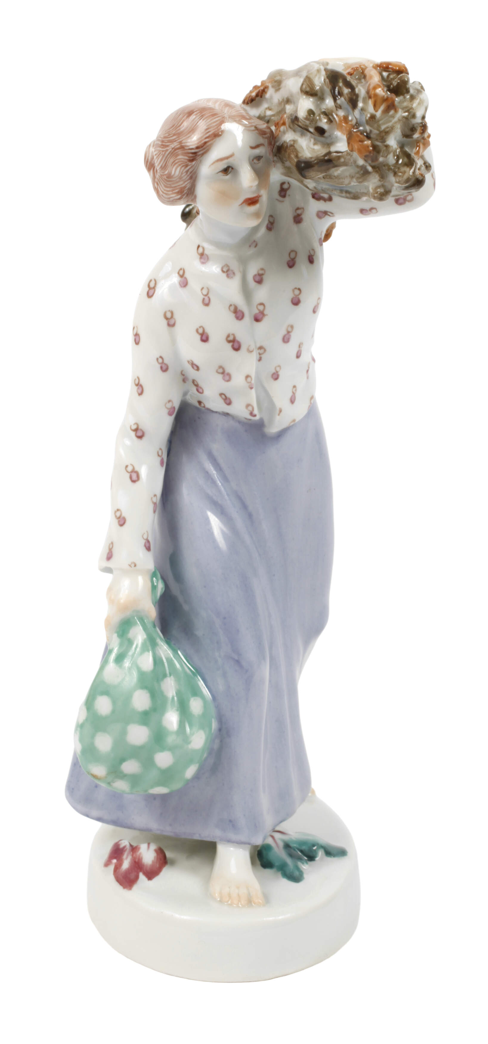 Meissen "Mädchen mit Reisigbündel"