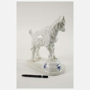 Meissen "Ziegenbock auf Napf, groß"