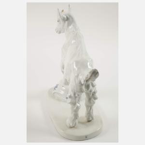 Meissen "Ziegenbock auf Napf, groß"