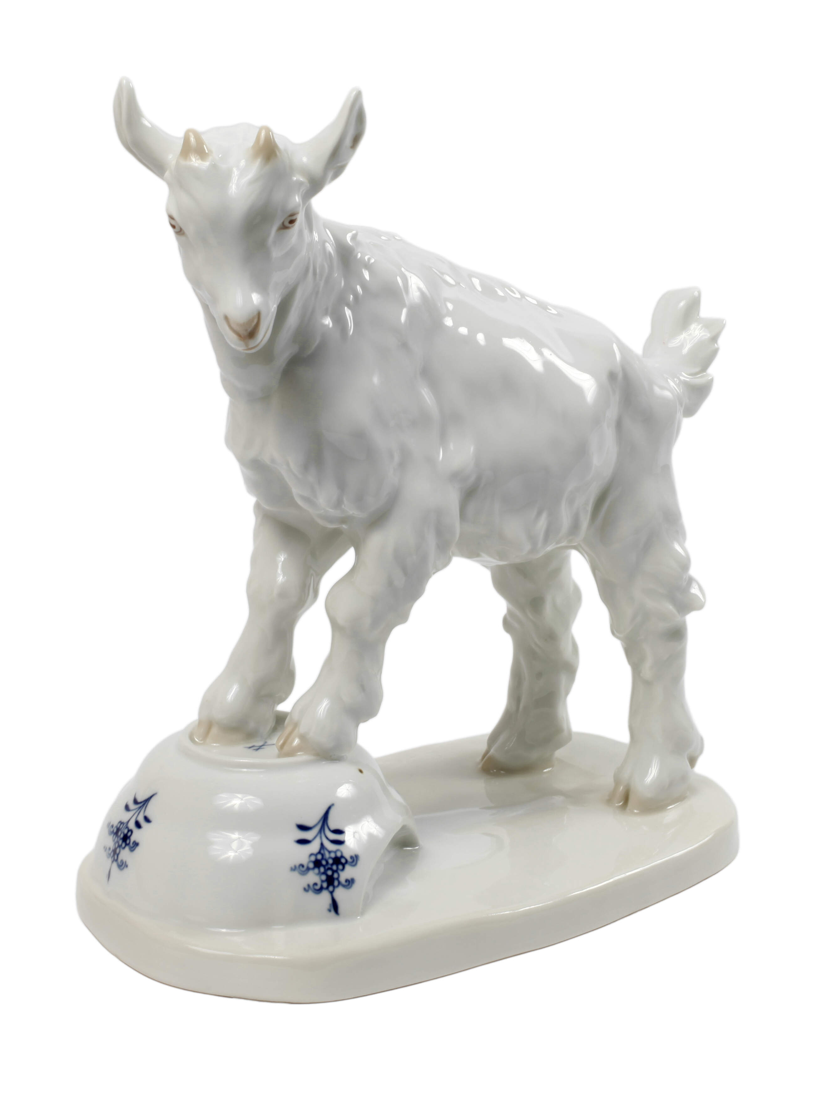 Meissen "Ziegenbock auf Napf, groß"