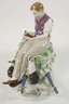 Meissen "Knabe auf Schiebebock"