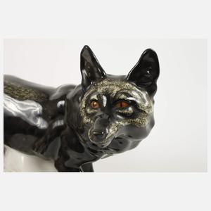 Meissen ”Silberfuchs, stehend”