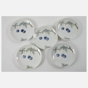 Rosenthal zehn Obstteller "Donatello"