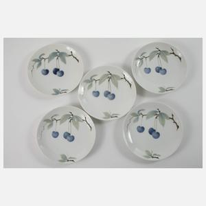 Rosenthal zehn Obstteller "Donatello"