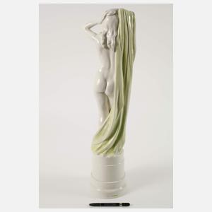 Karl Ens Volkstedt großer Frauenakt mit Tuch