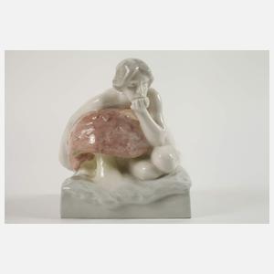 Eduard Stellmacher & Co. Teplitz Dame mit Pilz