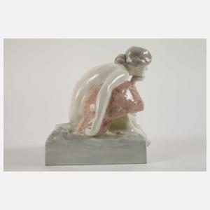 Eduard Stellmacher & Co. Teplitz Dame mit Pilz