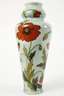 Johann von Schwarz Vase Mohnblumendekor