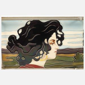 Johann von Schwarz Bildplatte ”Der Tag”