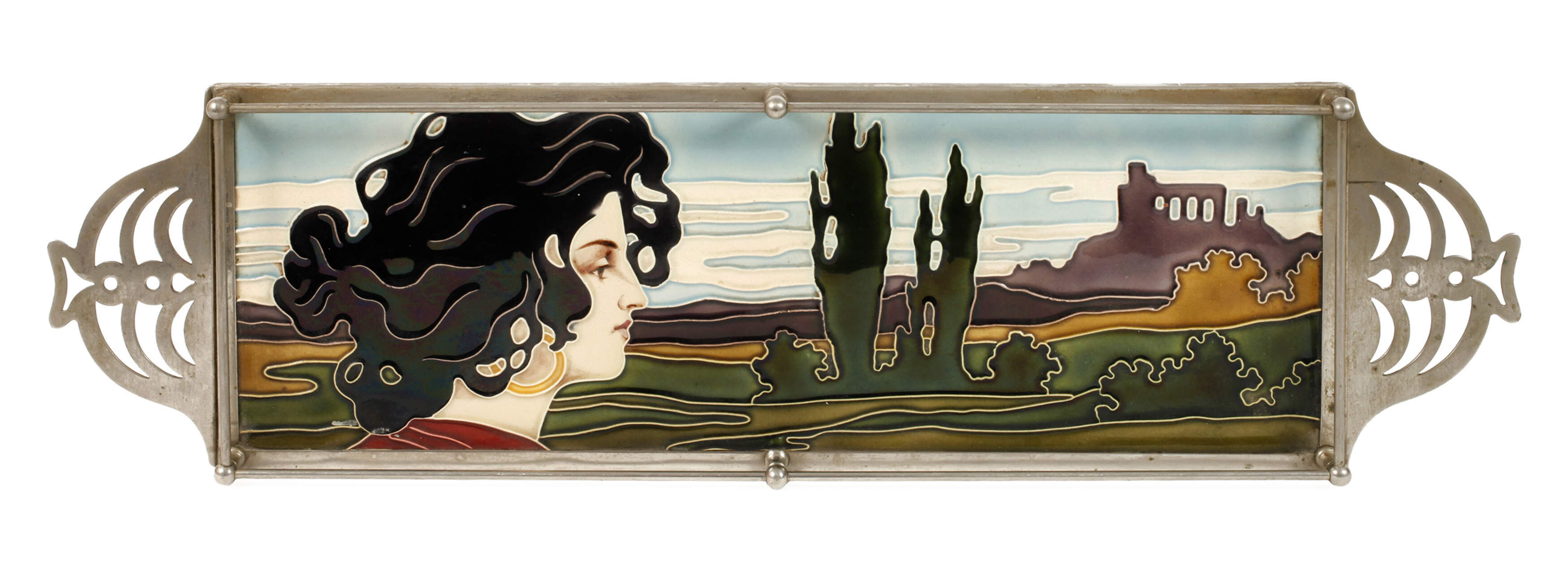 Johann von Schwarz Bildplatte ”Der Tag”