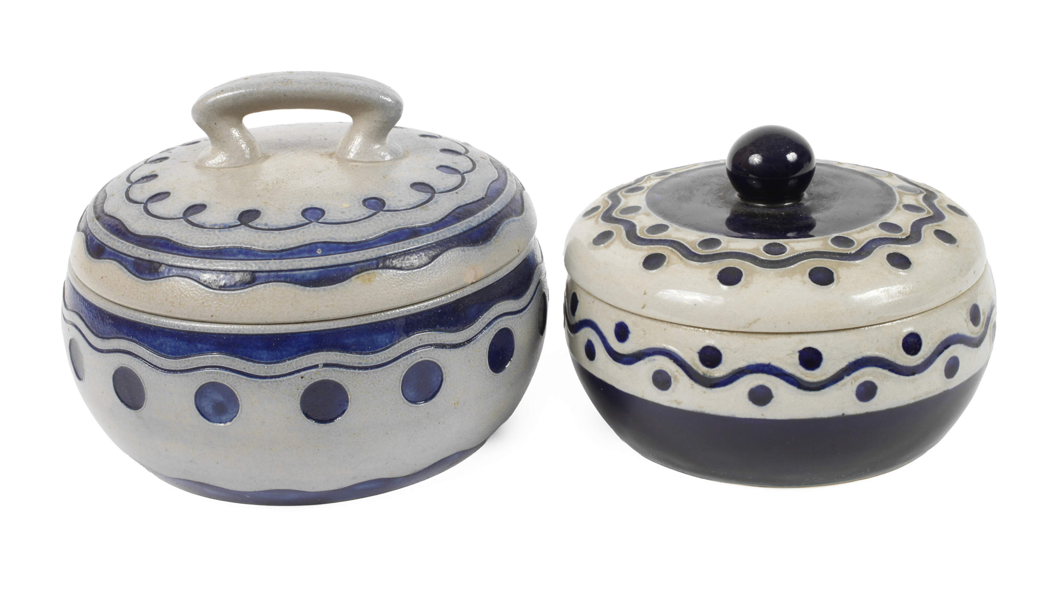 Zwei Deckeldosen Richard Riemerschmid