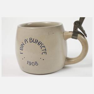 Westerwalder Bierkrug "Hinkete Hunkete"