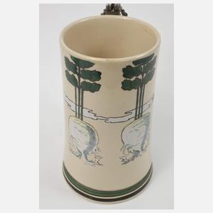 Rettich-Bierkrug Friedrich Adler