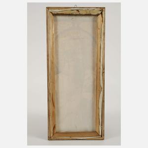 Drei Gemälde nach Alphons Mucha