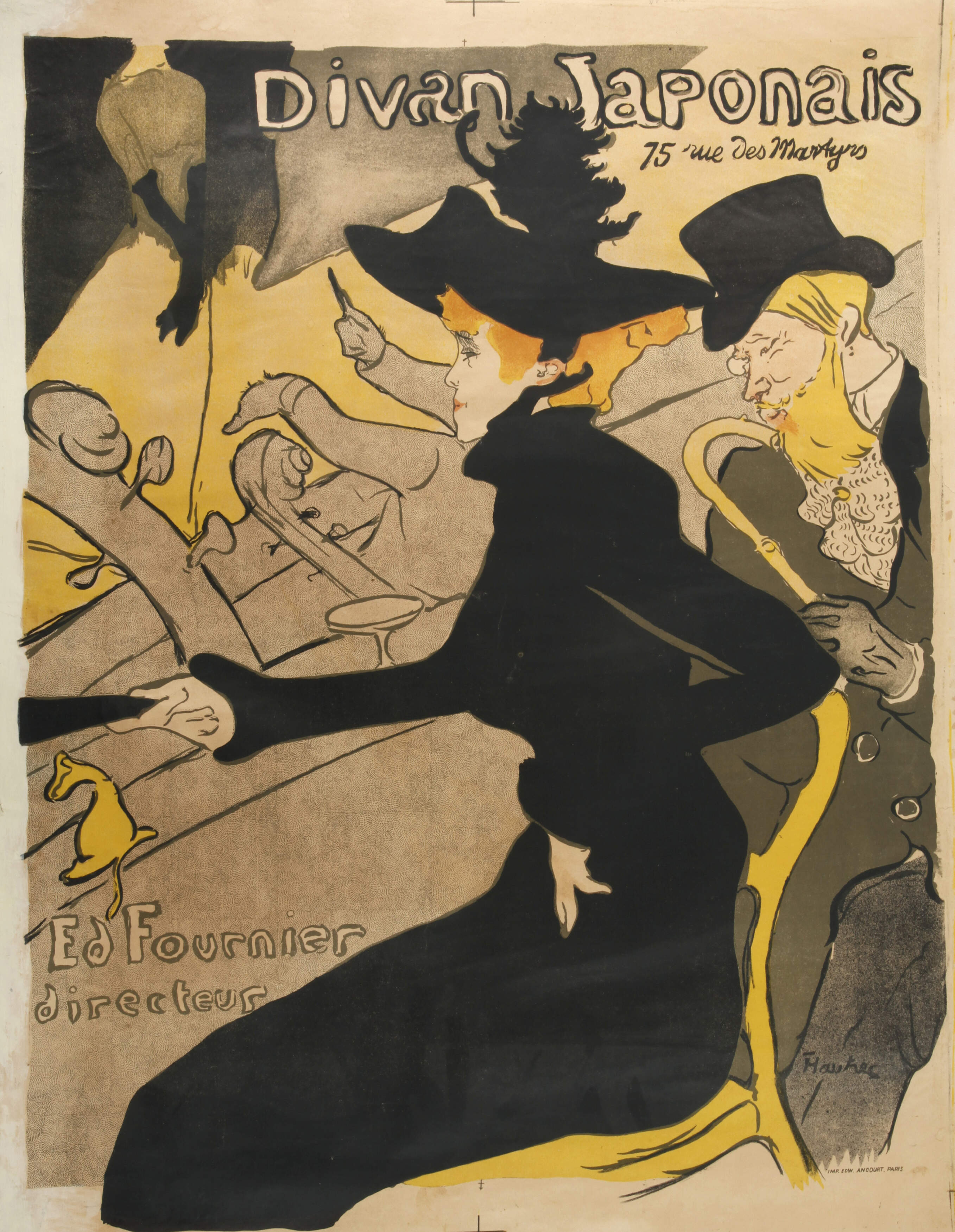Henri de Toulouse-Lautrec, "Divan Japonais"