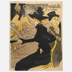 Henri de Toulouse-Lautrec, "Divan Japonais"
