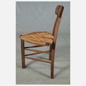 Paar Dreipfosten-Stühle