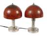 Paar Tischlampen Art déco