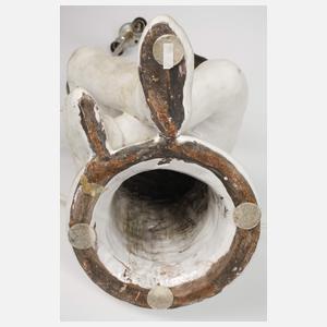 Nordafrikaner als Lampenfuß