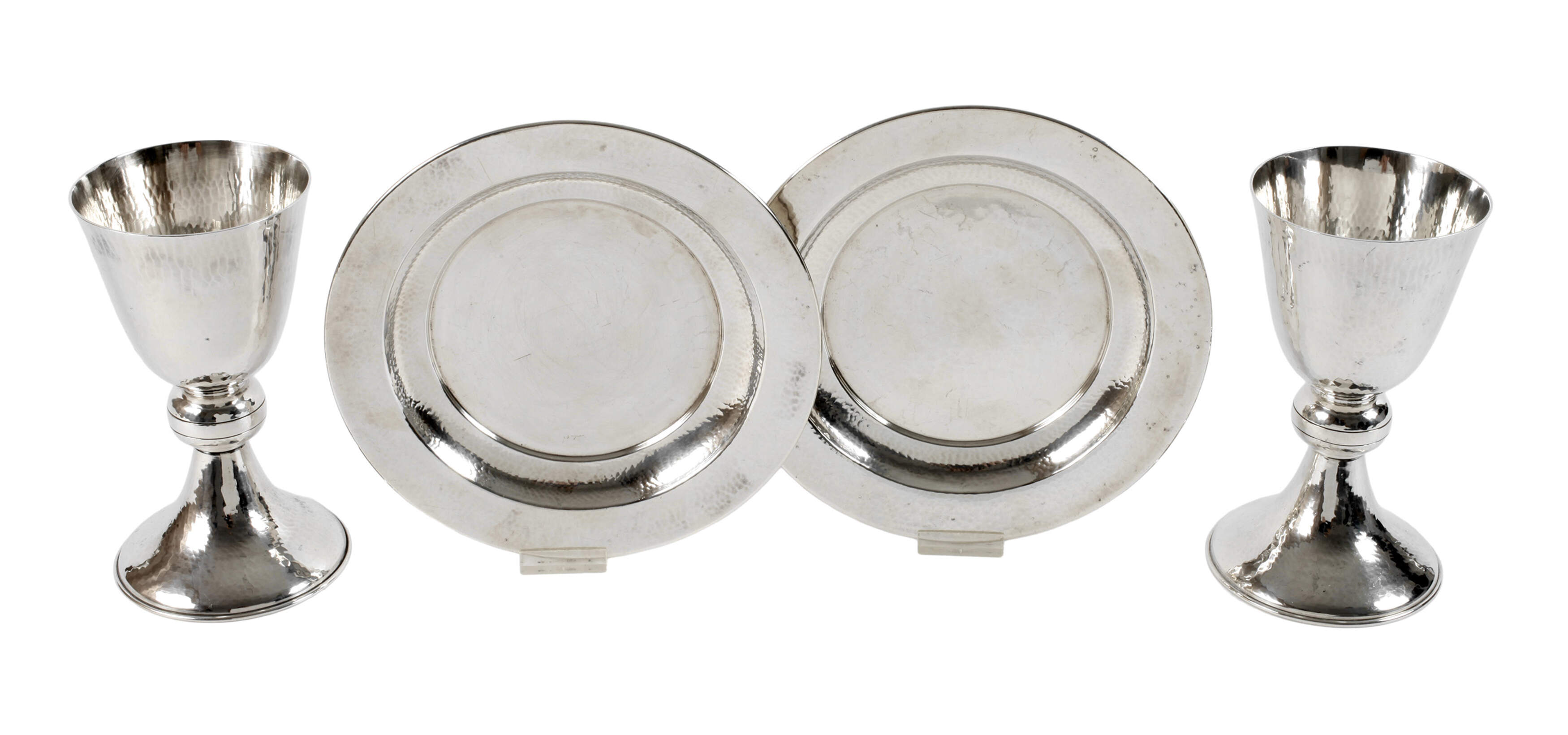 Paar Abendmahlskelche Hans Heck Plauen