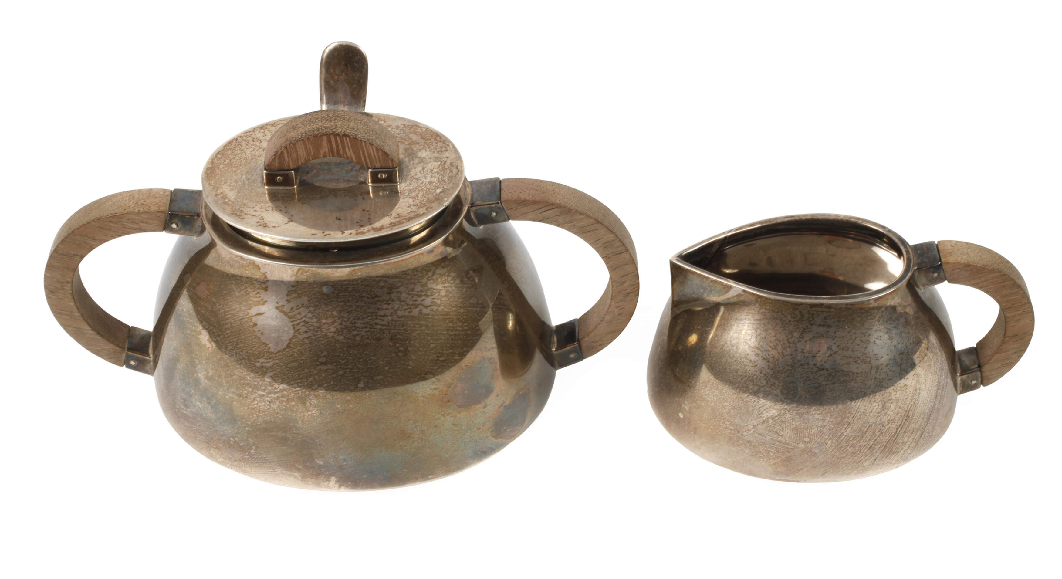 Silber Zucker-/Sahneset Frankreich