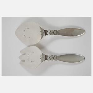 Georg Jensen Paar Vorleger "Kaktus"