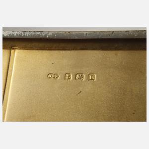 Silber Zigarettenetui England