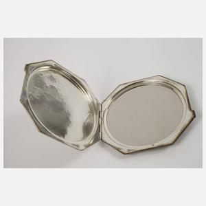 Silber Puderdose England