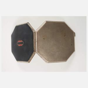 Silber Puderdose England