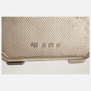 Silber Puderdose England