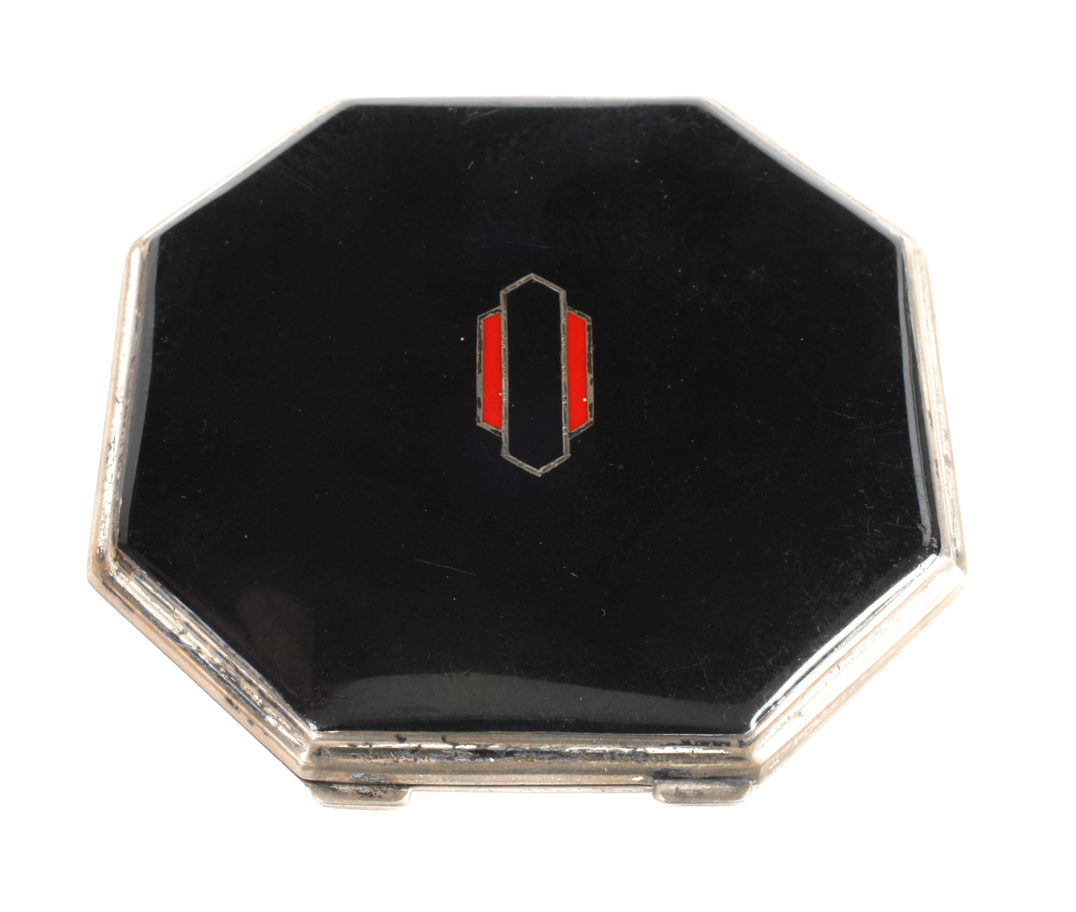 Silber Puderdose England